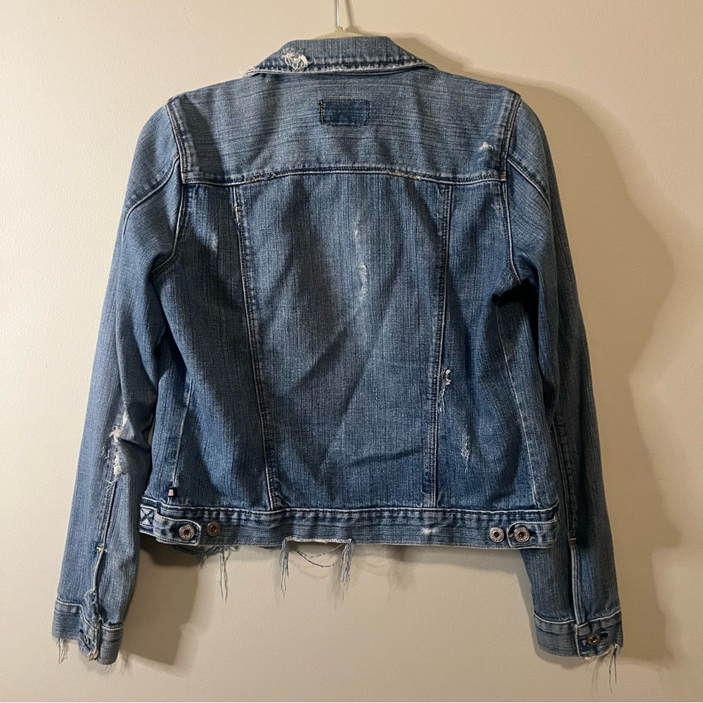 Distressed Ralph Lauren Jean Jacket - Picture 3 of 3